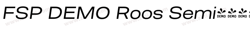 FSP DEMO Roos Semi字体转换 FSP DEMO Roos Semi字体转换